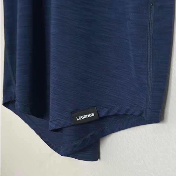 Legends Navy Blue Performance Tee Men’s XXL | Athletic Training Shirt - Picture 6 of 7